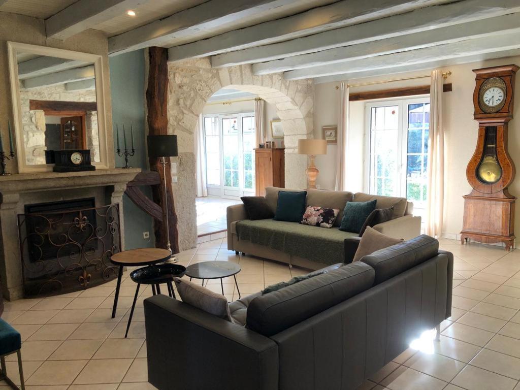 Gite De L'Ancheronne 12 Couchages Spa Lavans-sur-Valouse ภายนอก รูปภาพ