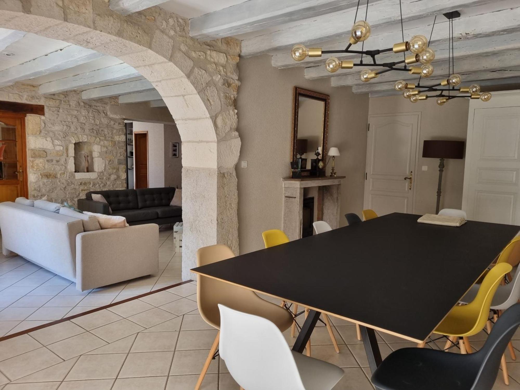 Gite De L'Ancheronne 12 Couchages Spa Lavans-sur-Valouse ภายนอก รูปภาพ